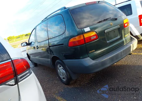 2000 Toyota Sienna Le из США, поврежденный, VIN 4T3ZF13C3YU281686